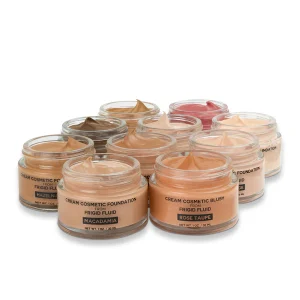 Cream cosmetic foundation