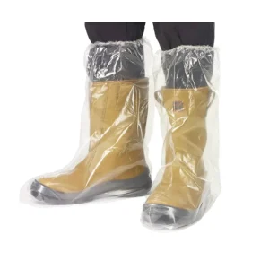 Ochraniacze na buty foliowe wysokie z gumką